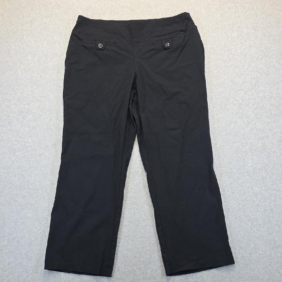 Style & Co. Pants - Style & Co Black Stretch Dress Pants Women’s XL Short Work Slacks